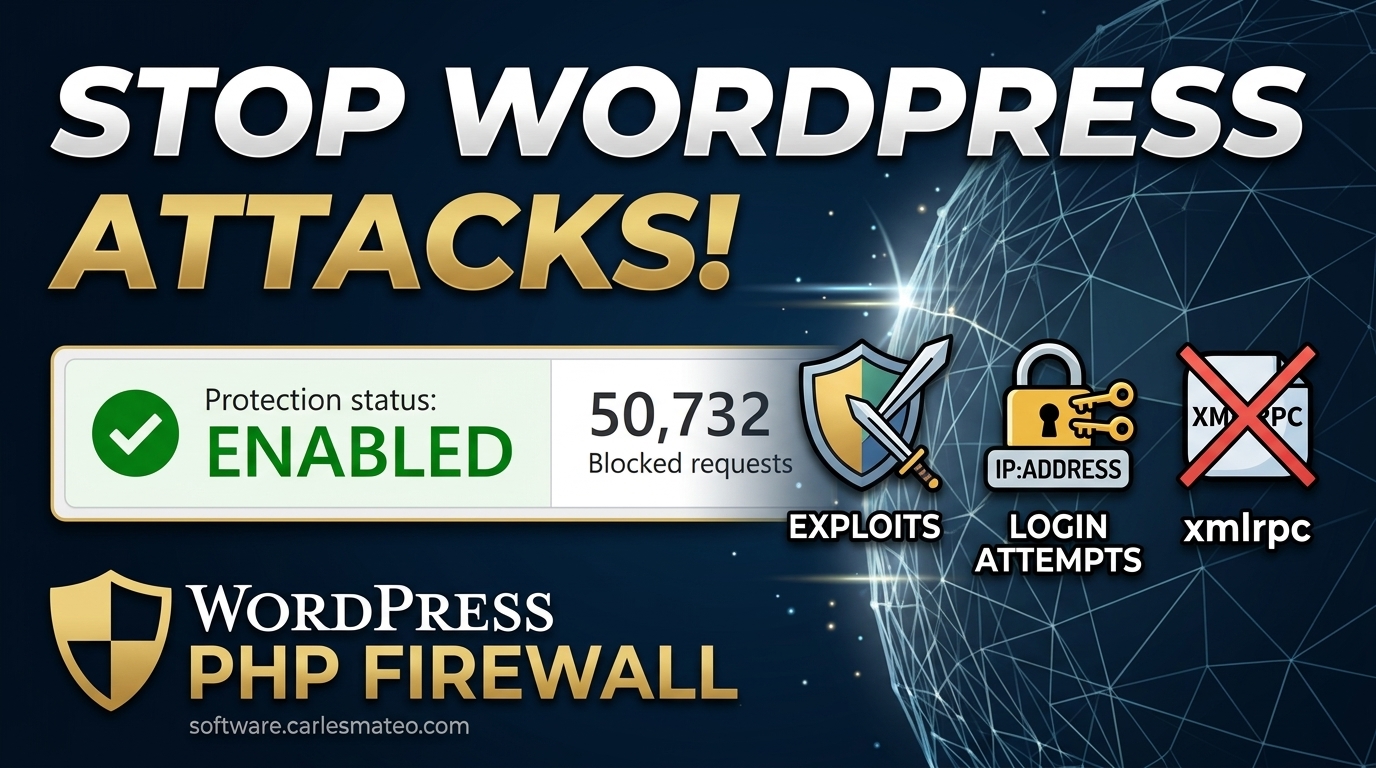 Logotip de PHP Firewall per a WordPress